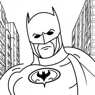 Batman Among Us Character Coloring Page | Batman Among Us coloring page