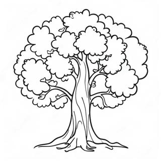 Truffula Tree Coloring Page | Truffula Tree coloring page