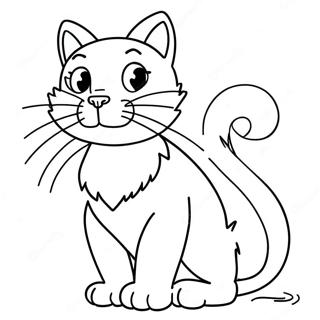 Bad Kitty Coloring Page | Bad Kitty coloring page