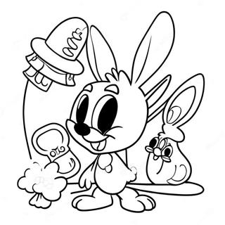 Tiny Toons Coloring Page | Tiny Toons coloring page