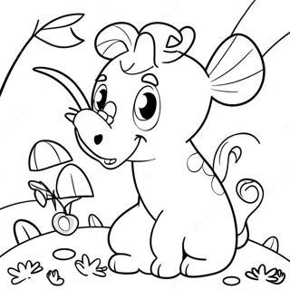 Fun PLR Animals Coloring Page | PLR coloring page