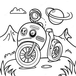 Teenage Adventure Coloring Page | All Grown Up coloring page