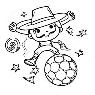 Mexico Soccer Coloring Page | Mexico Soccer coloring page
