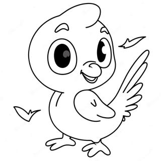 Tweety Bird Coloring Page | Tweety Bird coloring page