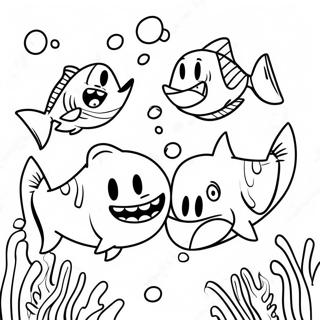 Zig and Sharko Coloring Page | Zig and Sharko coloring page
