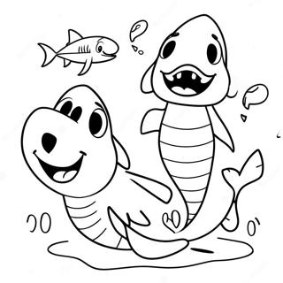 Zig En Sharko Kleurplaten