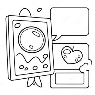 Rectangle Coloring Page for Kids | Rectangle coloring page