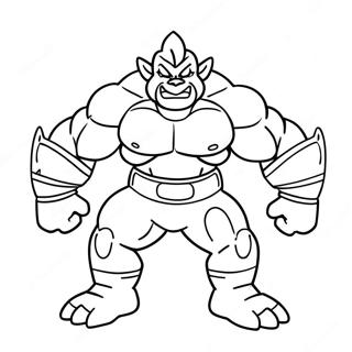 Machamp Coloring Page | Machamp coloring page