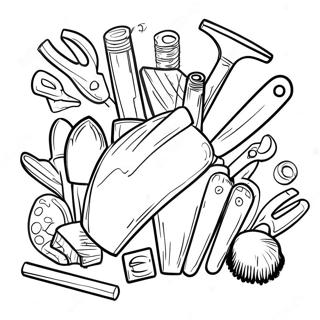 Home Depot Tools Coloring Page | Home Depot coloring page