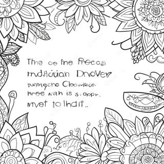 Addiction Recovery Inspirational Quotes Coloring Page | Addiction Recovery coloring page