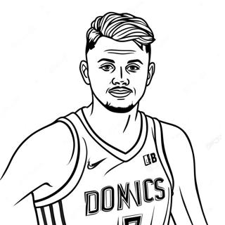 Luka Doncic Värityskuvat