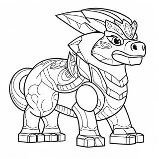 Lego Chima Coloring Page | Lego Chima coloring page