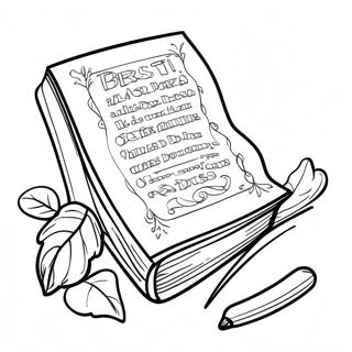 Spanish Bible Coloring Page | Spanish Bible coloring page