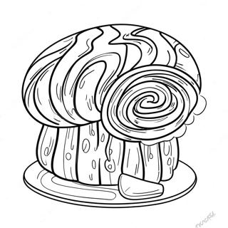 Jelly Roll Coloring Page | Jelly Roll coloring page
