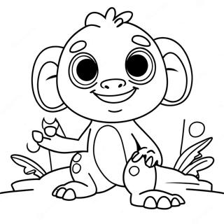 Wallykazam Coloring Page | Wallykazam coloring page