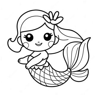 Mermaid LOL Pets Coloring Page | Mermaid LOL Pets coloring page