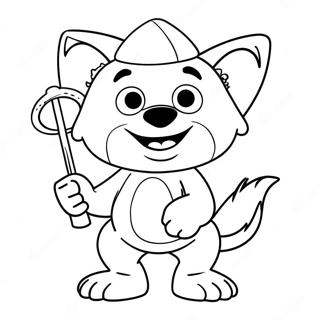 Bluey Giant Coloring Page | Bluey Giant coloring page