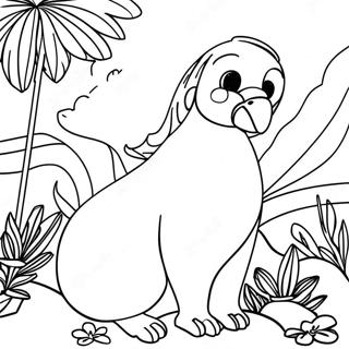 Jewel Rio Coloring Page | Jewel Rio coloring page