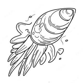Comet Coloring Page | Comet coloring page