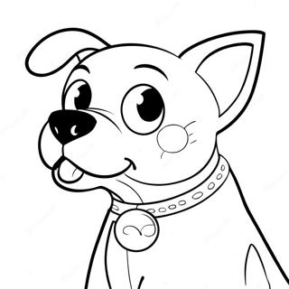 Sparky the Dog Coloring Page | Frankenweenie coloring page