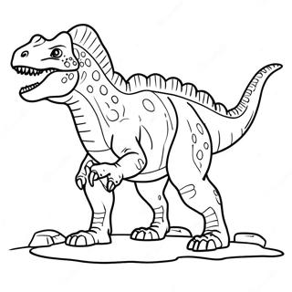 Carnotaurus Coloring Page | Carnotaurus coloring page
