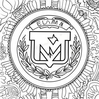 Texas A&M Logo Coloring Page | Texas A&M coloring page