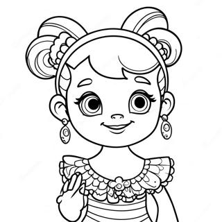 Fancy Nancy Coloring Page | Fancy Nancy coloring page