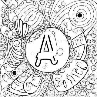 Vowel Coloring Page | Vowel coloring page