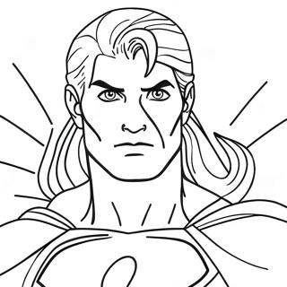 You're Amazing Superhero Coloring Page | You're Awesome coloring page