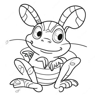 Bugsnax Coloring Page | Bugsnax coloring page