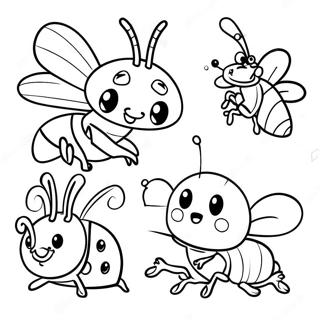 Bugsnax Coloring Pages
