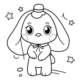 Cinnamoroll Coloring Page | Cinnamoroll coloring page