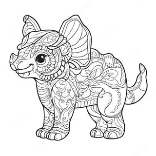 Charibo Art Coloring Page | Charibo Art coloring page