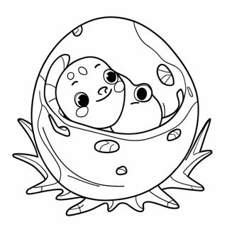 Dinosaur Egg Coloring Pages