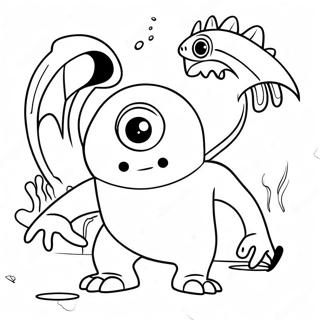 Monsters vs Aliens Coloring Page | Monsters vs Aliens coloring page