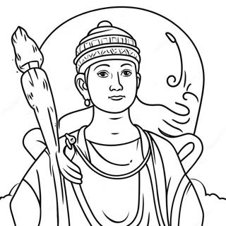 Obanai Coloring Page | Obanai coloring page