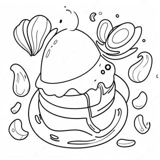 Green Eggs and Ham Coloring Page | Green Eggs and Ham coloring page