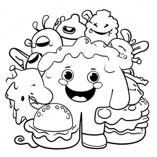Grossery Gang Coloring Page | Grossery Gang coloring page