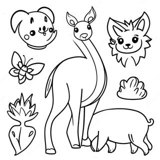 Therapeutic Animals Coloring Page | Counseling coloring page