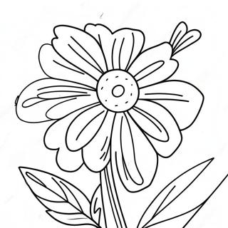Flor Do Estado De Nebraska Páginas para Colorir