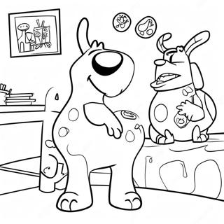 Rocko's Modern Life Coloring Page | Rocko's Modern Life coloring page