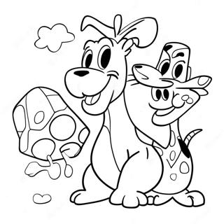 Rocko and Friends Coloring Page | Rocko's Modern Life coloring page
