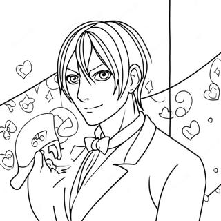 Black Butler Coloring Page | Black Butler coloring page