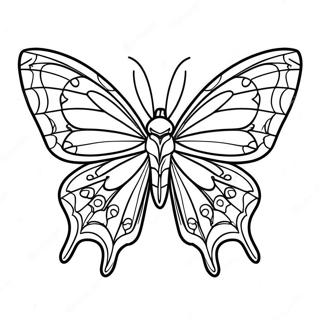 Leafwing Coloring Page | Leafwing coloring page