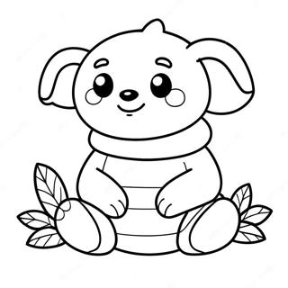 Badanamu Coloring Page | Badanamu coloring page