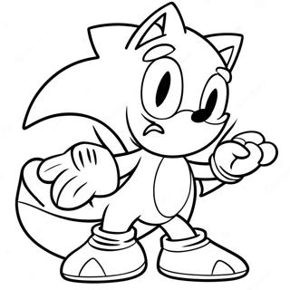 Big the Cat Sonic Coloring Page | Big the Cat Sonic coloring page