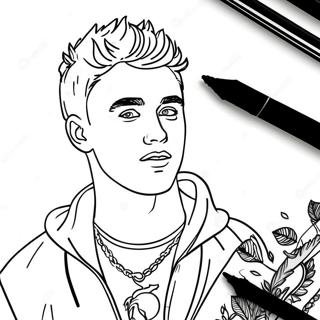 Jake Paul Coloring Page | Jake Paul coloring page