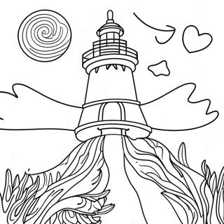 Starry Night Sky Coloring Page | Night Sky coloring page