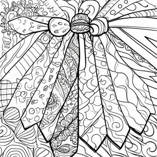 Ties Coloring Page | Ties coloring page