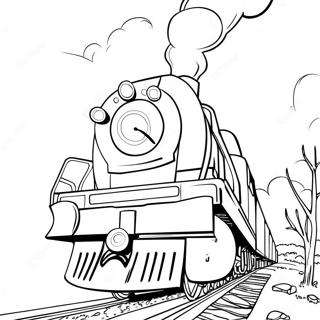 Mighty Express Coloring Page | Mighty Express coloring page